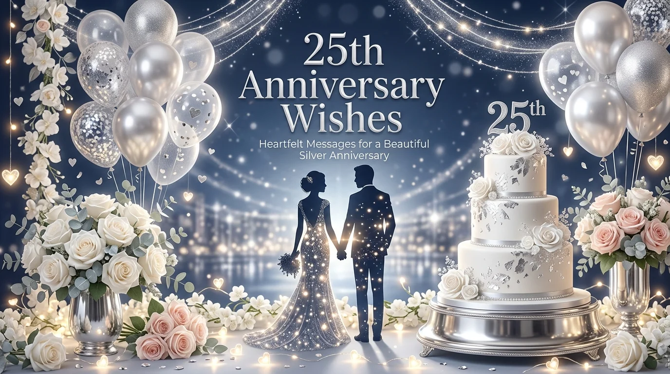 25th anniversary wishes