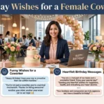 birthday wishes for coworker female