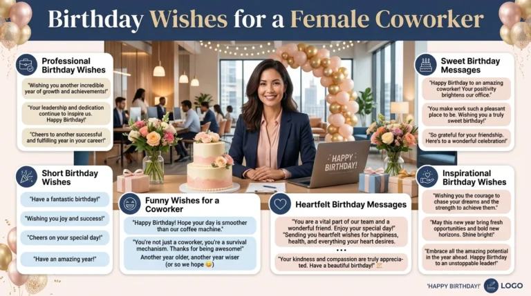 birthday wishes for coworker female