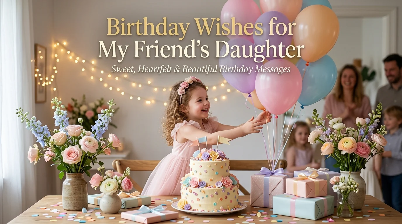 birthday wishes for friends daughter