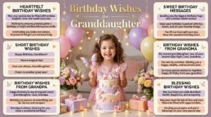 birthday wishes for granddaughter