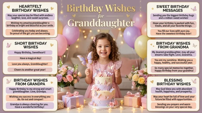 birthday wishes for granddaughter