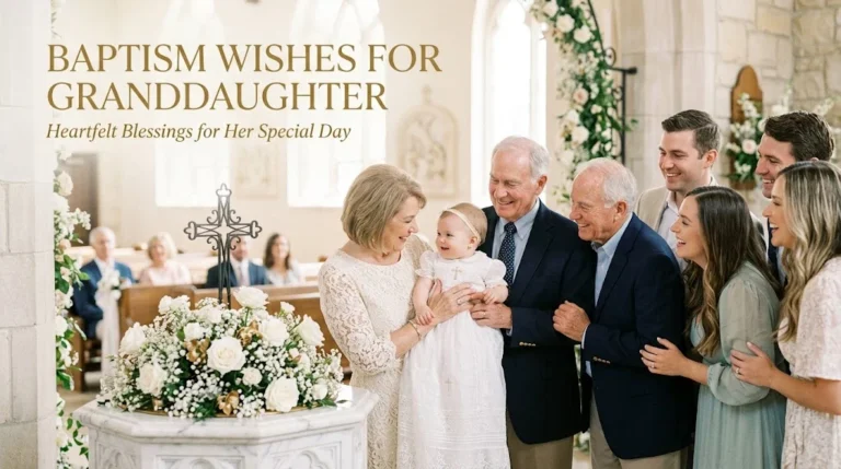 baptism wishes for granddaughter
