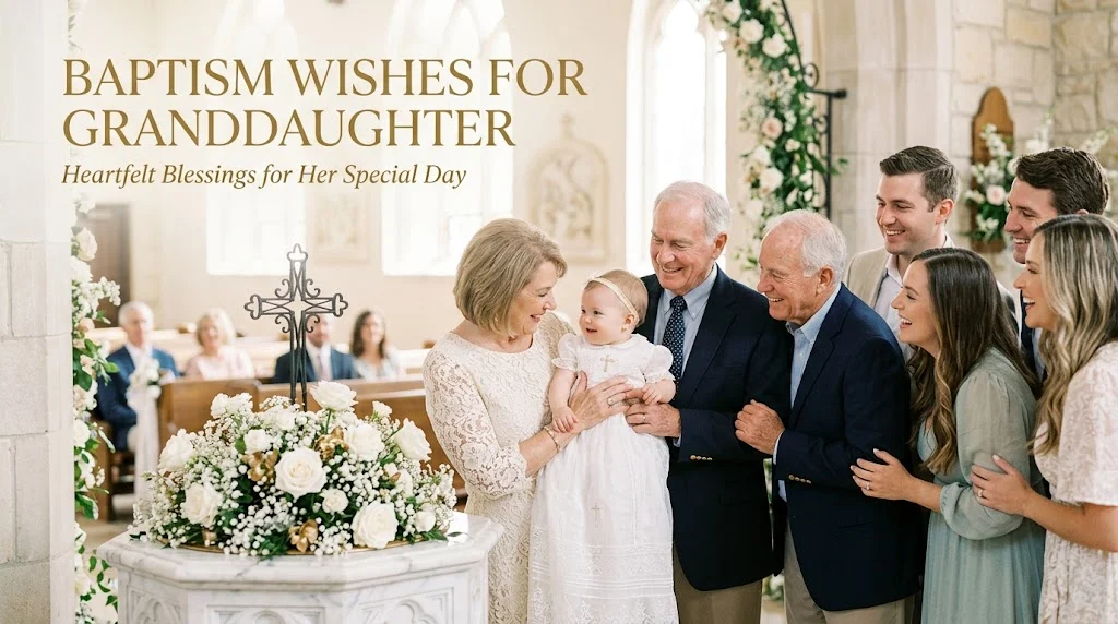 baptism wishes for granddaughter