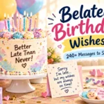 belated birthday