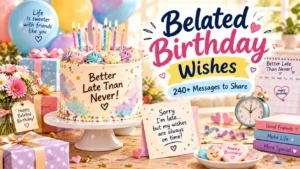 belated birthday