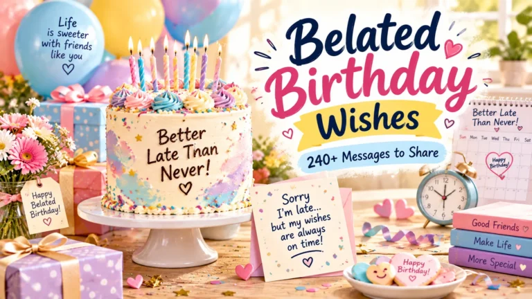 belated birthday