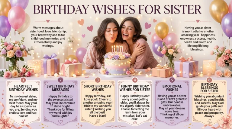 birthday wishes for sister
