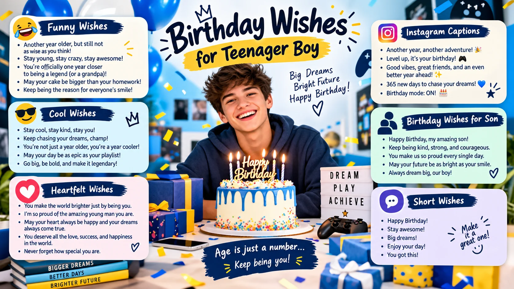 birthday wishes for teenager boy