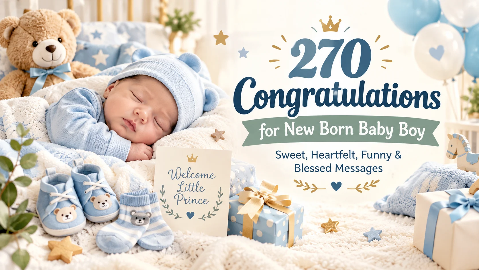 congratulations for new born baby boy