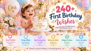 first birthday wishes