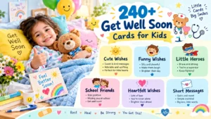 get well soon cards for kids