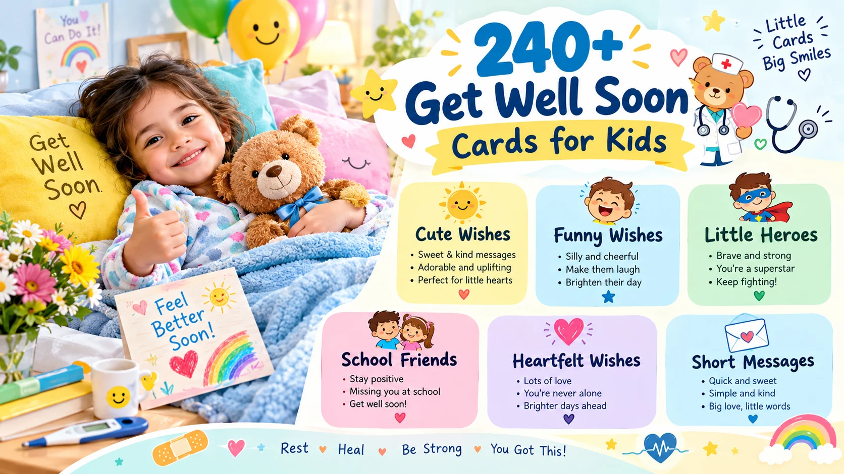 get well soon cards for kids