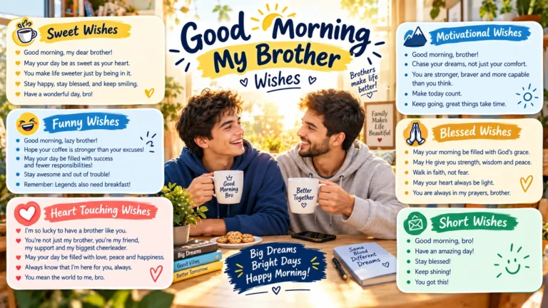 good morning my brother