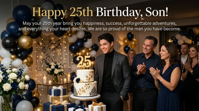 happy 25th birthday son