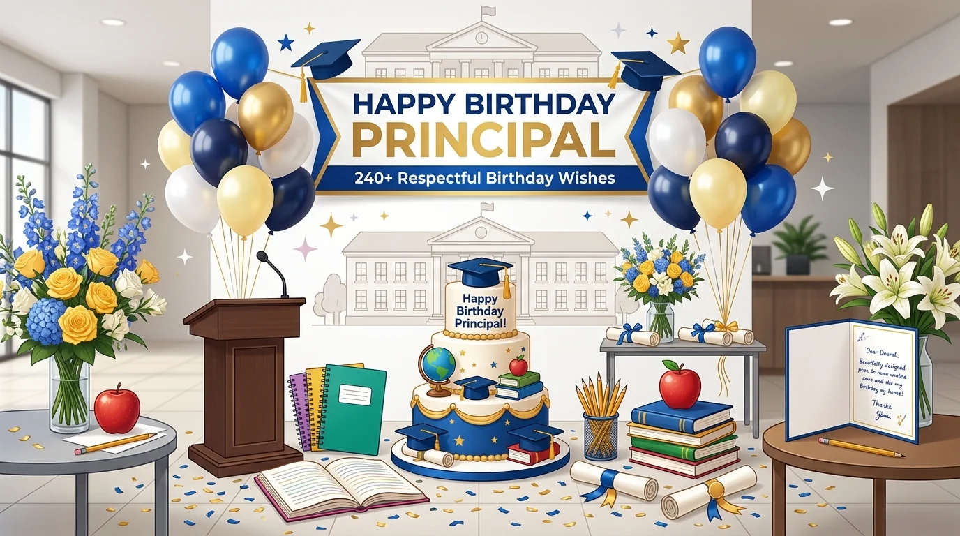 happy birthday principal