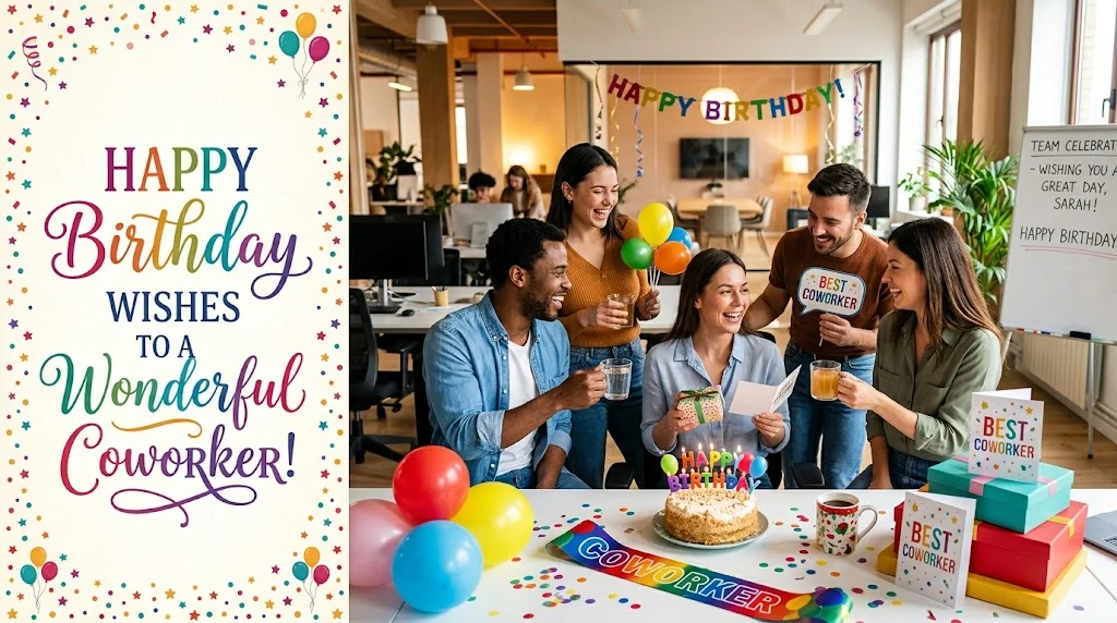 happy birthday wishes for coworker
