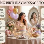 touching birthday message to myself