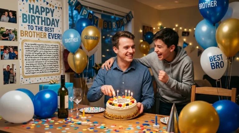 birthday wishes for brother long paragraph