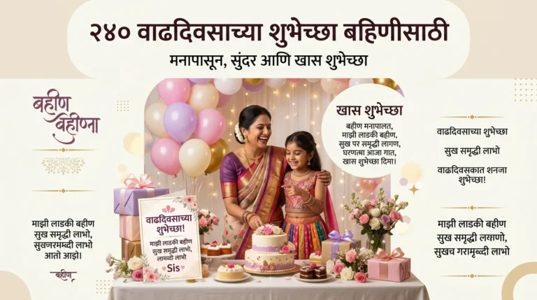 birthday wishes for sister in marathi
