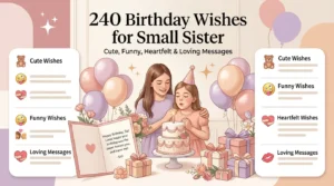 birthday wishes for small sister