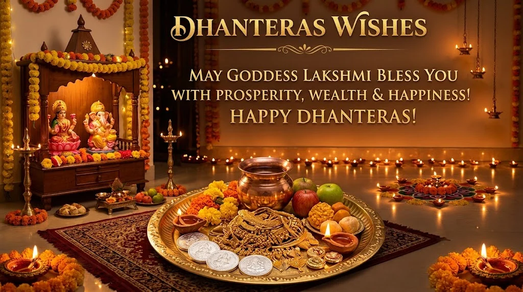 dhanteras wishes in english
