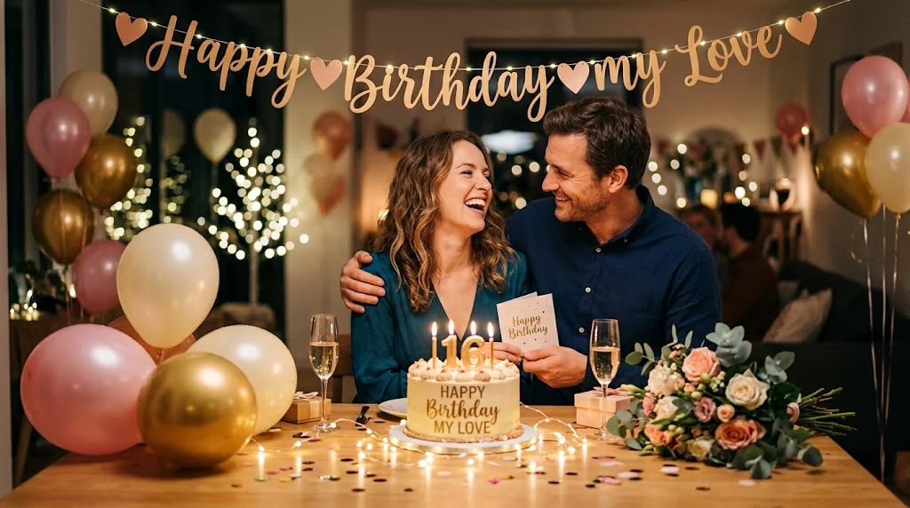 happy birthday my love wishes