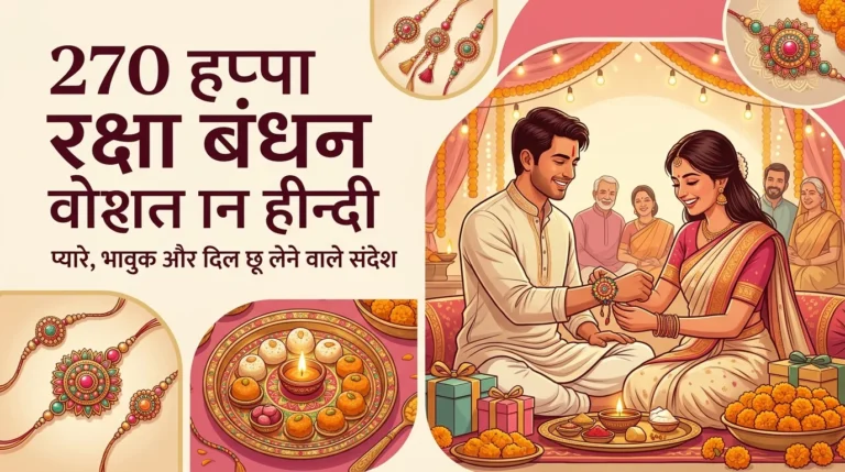 happy raksha bandhan wishes in hindi