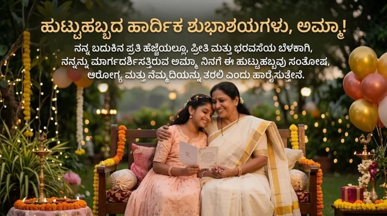 heart touching birthday wishes in kannada thoughts