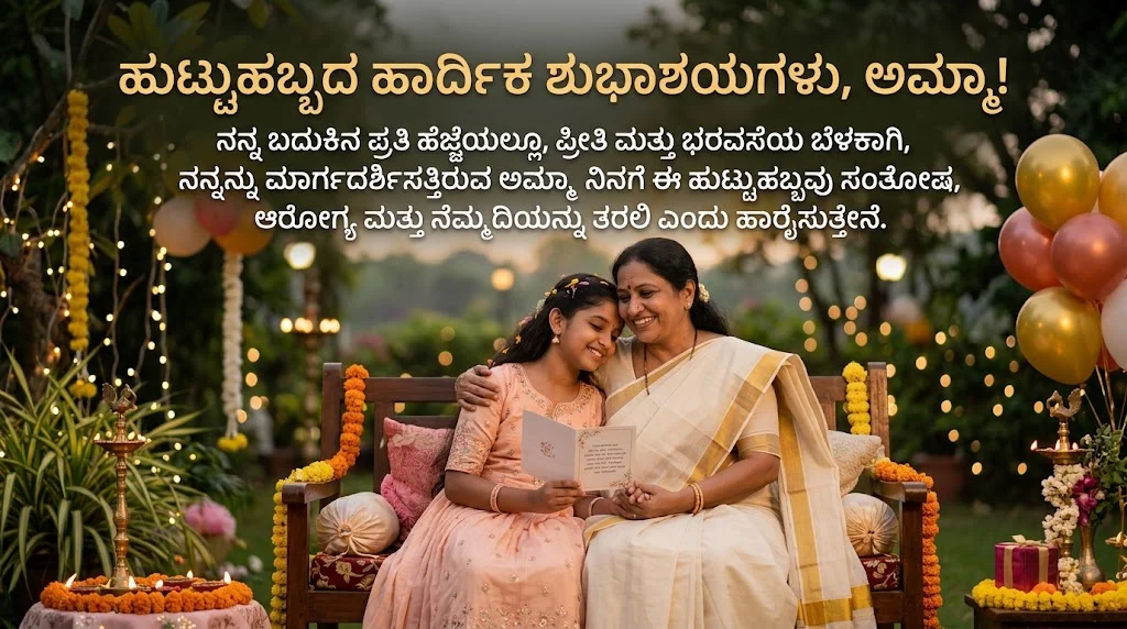 heart touching birthday wishes in kannada thoughts