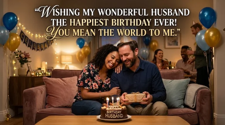 short birthday wishes for husband